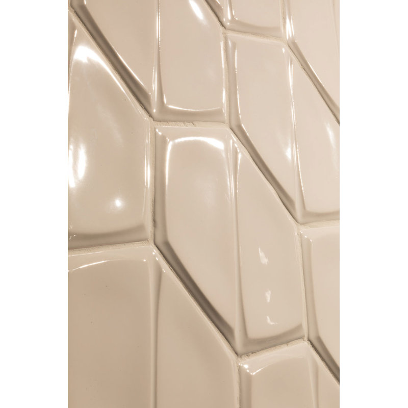Magnolia 6" x 7" Ceramic Field Tile, Caramel