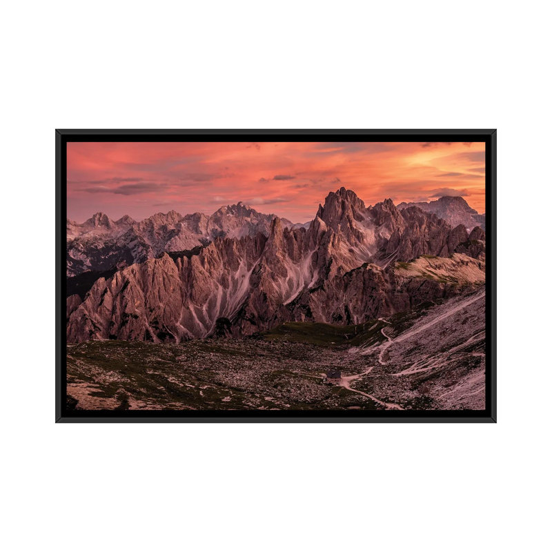 Witnessed Glory by Andreas Agazzi - Print on Canvas, Black Floater Frame, 101.6 cm H x 66.04 cm W