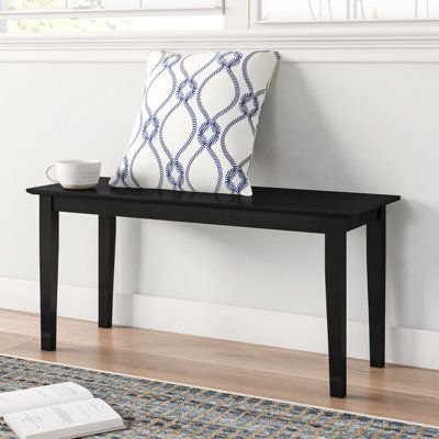 Banc en bois massif Bethanni