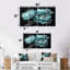 Ensemble d'art sur toile Runkle - pivoines-107605977
