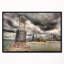 «Lake Michigan Navigation Light», reproduction d'impression sur toile tendue-26682129