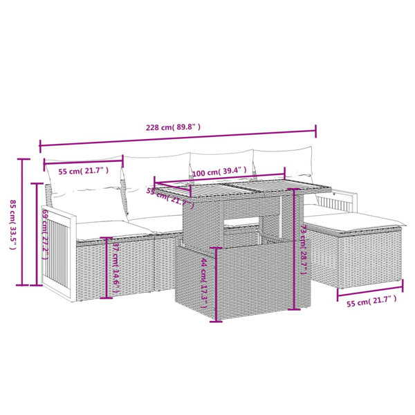 Dimensions du produit