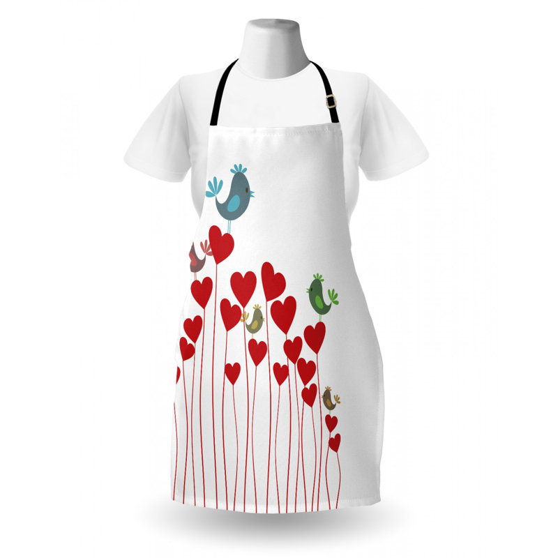 Valentine's Day Bib Apron