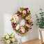 Pink peony wreath