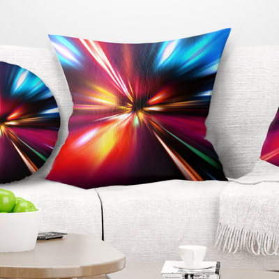 Oreiller De Mouvement De Vitesse Abstract