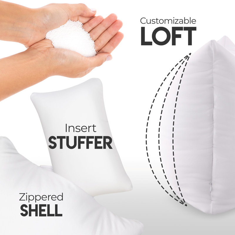 2 pièces luxueuses en duvet de qualité supérieure rectangulaire en duvet, Brun selle