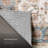  Dalileh Dream Mink Printed Chenille Rugs-534452148-534452136