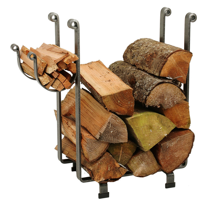 USA Handcrafted Rectangle Log Rack, Small