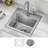 KRAUS Fairlane 18-Gauge Stainless Steel Kitchen Sink-114834426-109401981