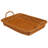 WB-1524-HY – 18" X 12.25" Rectangular Basket W/Handle, 2.5" Deep-111812392