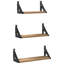 Wall Shelf Set 3 Pcs 37 X 12 X 13 Cm Engineered Wood-1943852574