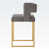 Velours gris sélectionné