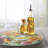 CounterArt Botanica 13" Tempered Glass Lazy Susan Turntable