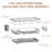Dish Drying Rack for Kitchen Counter, Stainless Steel Dish Rack with Drainboard, Kitchen Dish Rack,Plate Rack,Extra Large Capacity Dish Drainer-111469293