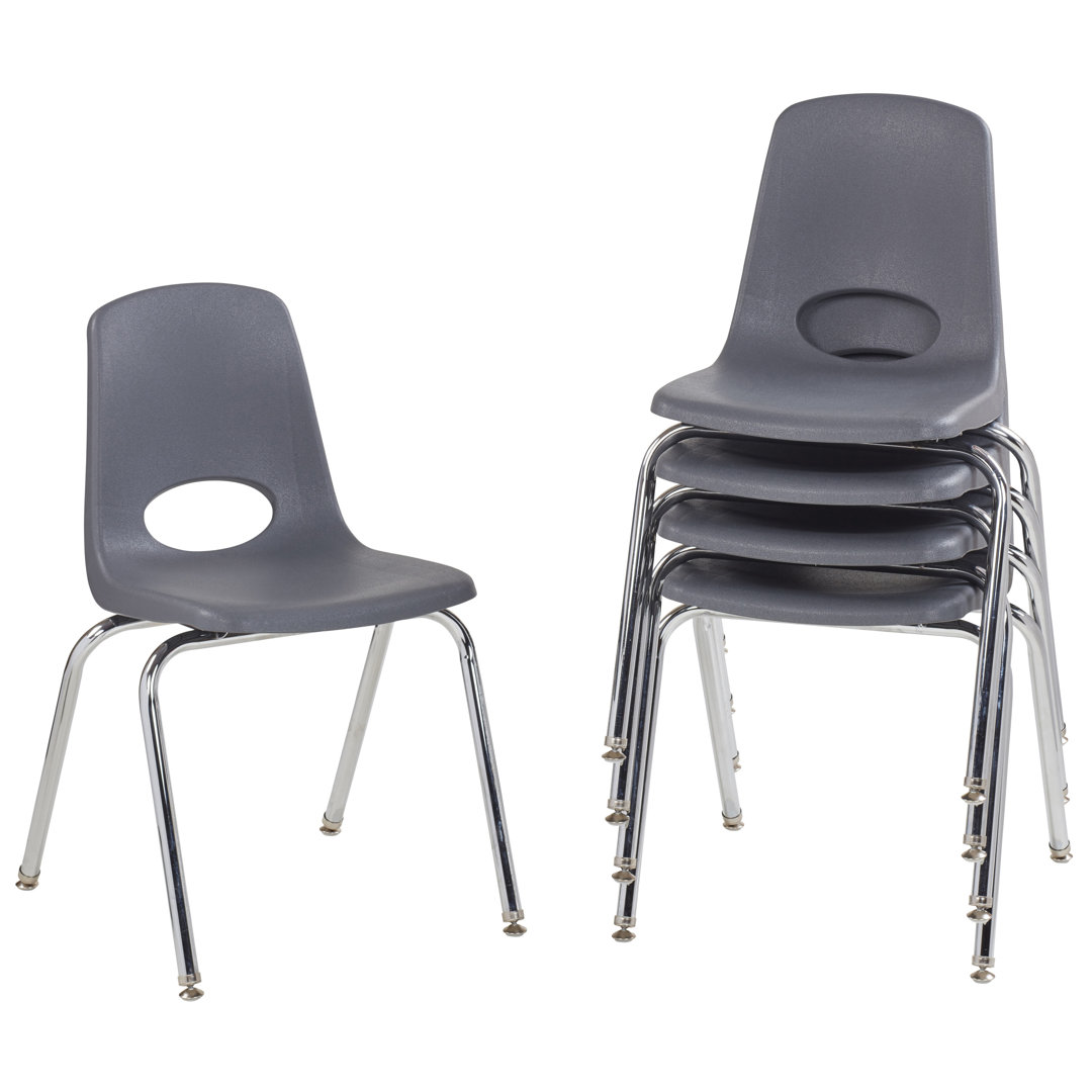 Stacking Classroom Chair ( Set of 5 ) (Set of 5) Factory Direct Partners Seat 