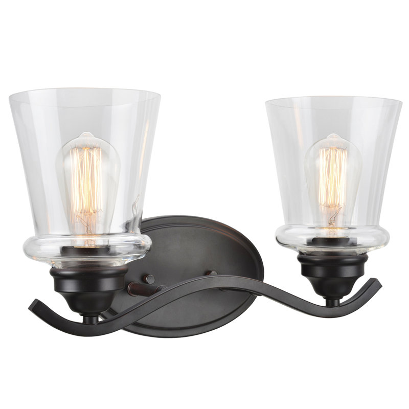 Shumpert 2 - Light Dimmable Vanity Light, Oil Rubbed Bronze