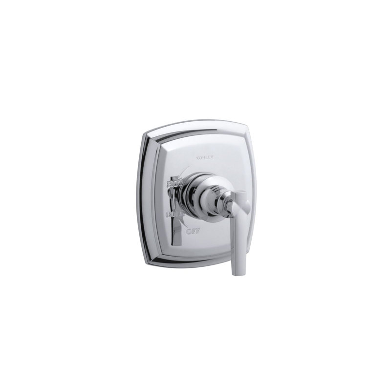 Kohler Margaux® Rite-Temp® Valve Trim with Lever Handle, Polished Chrome