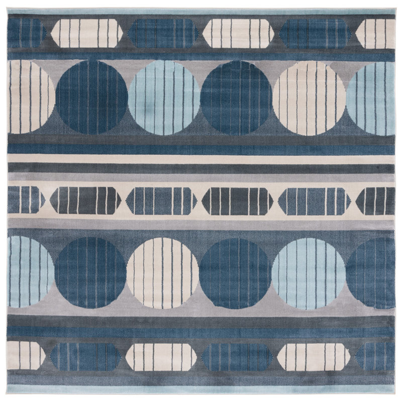 Tapis géométrique Horrell 300 Performance, Carré 6 pi 7 po