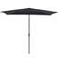 Parasol rectangulaire noir-1068833351