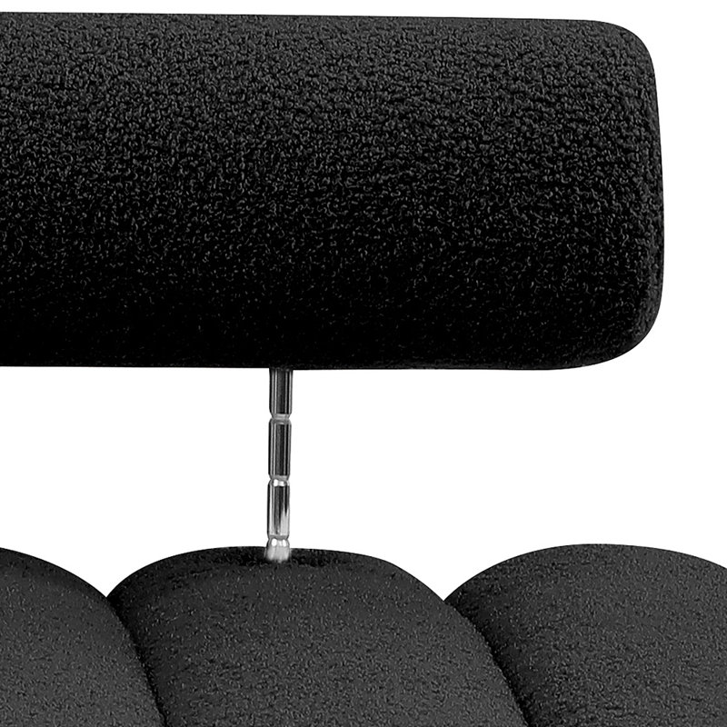 Kersty Upholstered Bench, Black