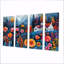 Orange orange, été, ferme, jardin, beauté II - ensemble d'art mural de ferme-2042878835