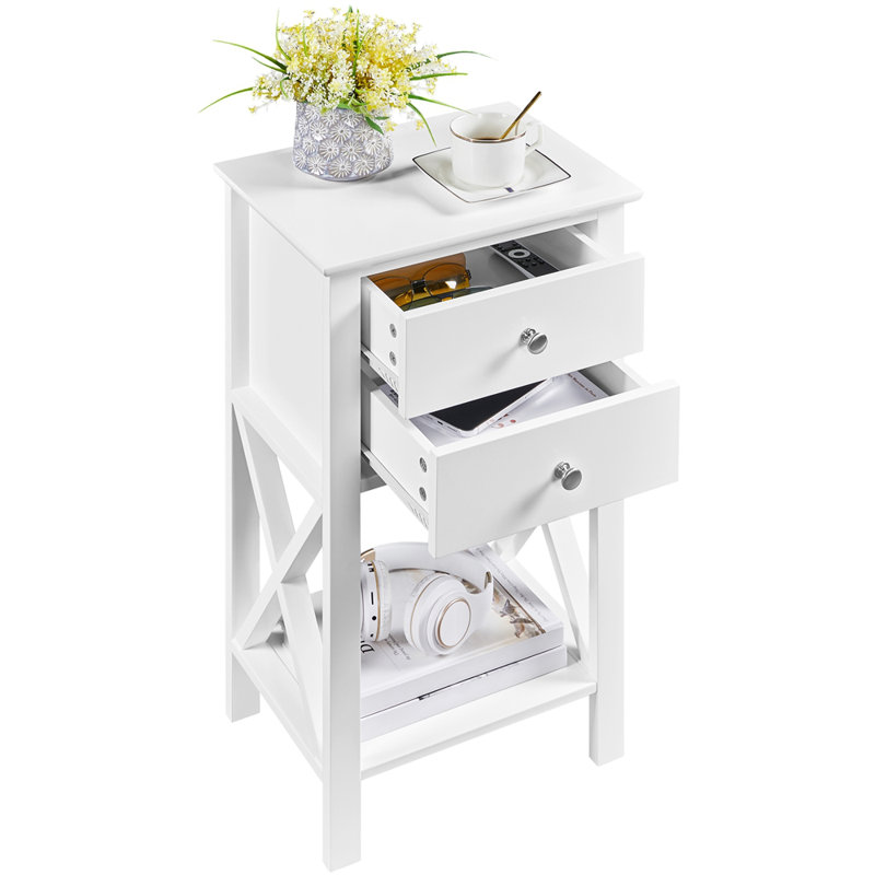 Trestle End Table