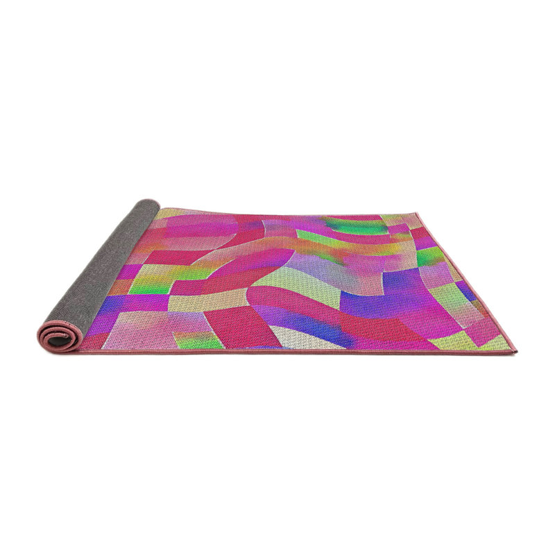 Gassin Abstract Indoor Rug, Square 7'