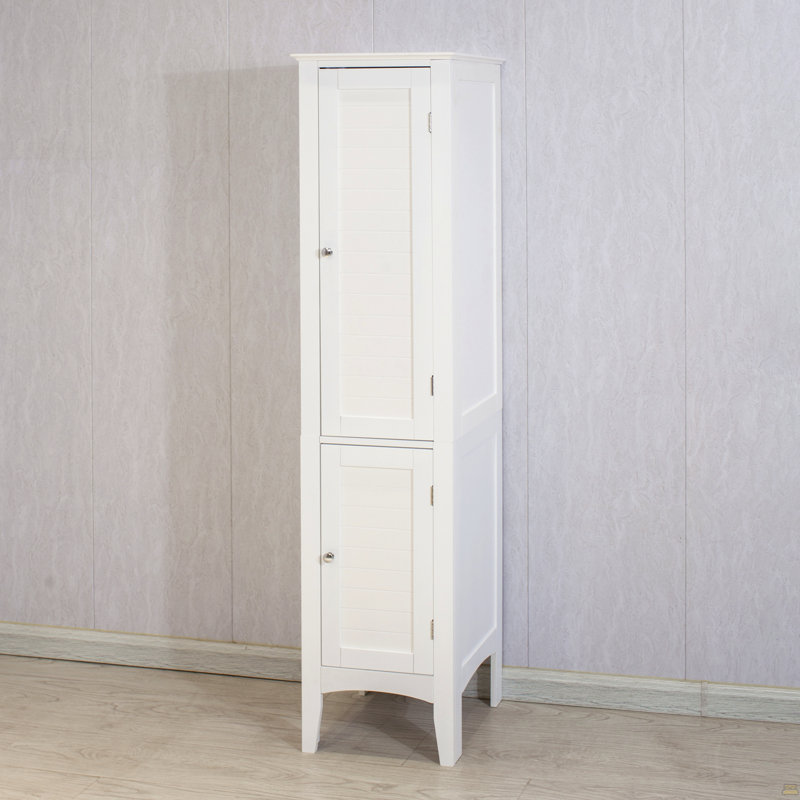 Grande armoire autoportante avec 2 portes à 5 niveaux