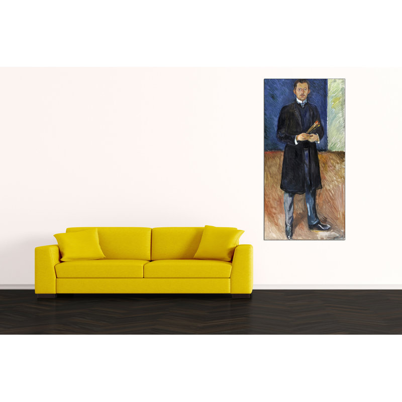 Edvard Munch - Wrapped Canvas Painting, 140cm H x 70cm W x 1.8cm D