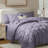 Bed-in-a-Bag Pinch Pleat Comforter Set with Bed Sheets & Down Alternative Pillows-115707316-115707303