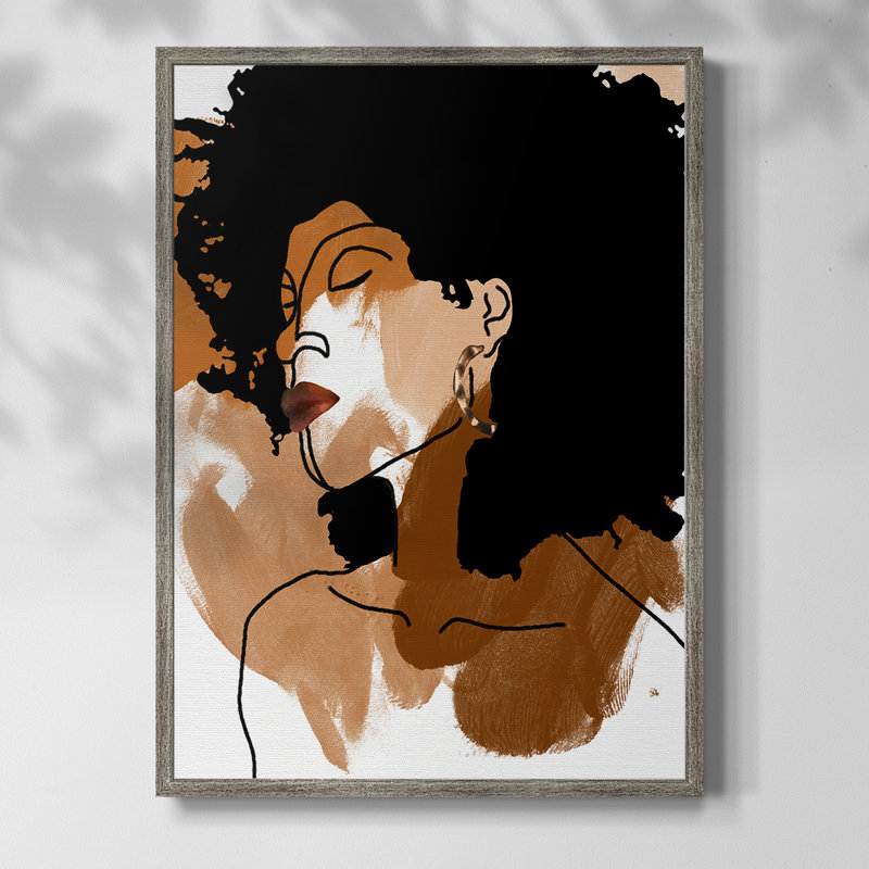 Impression sur cadre Phenoma Women II - bois massif, H 21 po x l 17 po