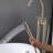 46" H Floor Mounted Bathroom Clawfoot Tub Faucet With Handshower And Rotatable Spout-117788830