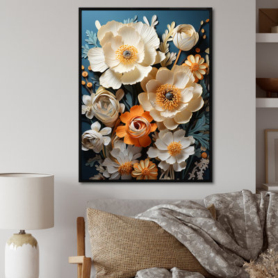 " Muted Hue Buttercups Merge I "