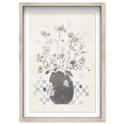 Modern Bloom Shadowbox Floral & Botanical Print by Oliver Gal, Black Frame, 10 x 15
