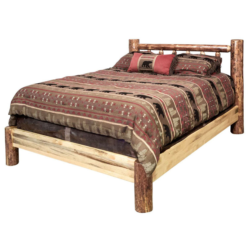  Glacier Country Collection King Platform Bed, King