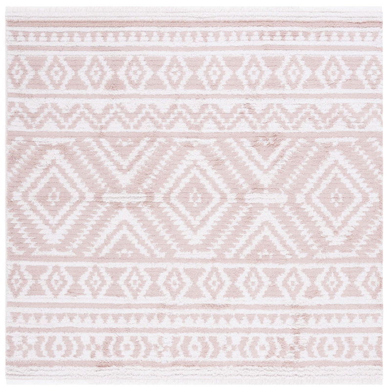 Baylum Performance Southwestern Rug, Square 6'4"