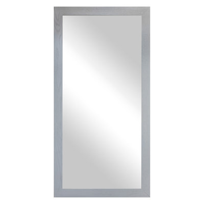 Gracie Oaks Ozark Hardwood Floor Mirror Red Oak