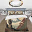 Ensemble de housse de couette Red Barn Scenery In Winter II - Barn Landscape - Microfibre polyester-72012373