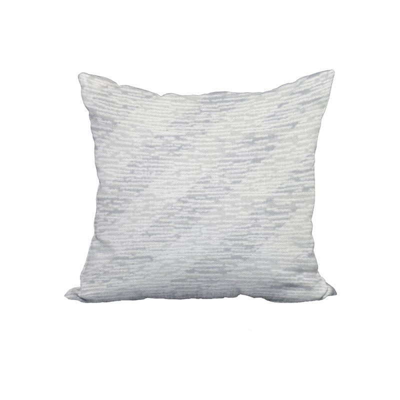  Housse de coussin carré en coton et insert, 20 po x 20 po, Bleu