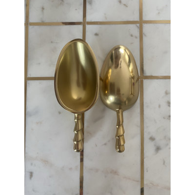 Everly Quinn Wurth Aluminum Measuring Scoop