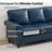 Luelle 82.7" W Chenille Rolled Arm Sofa-1353396082