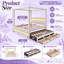Lit plateforme Trundelle Queen à baldaquin capitonné beige avec lit gigogne simple, 3 tiroirs de rangement, tête de lit rembourrée, deux bandes DEL à la tête et au pied de lit, cadre à baldaquin