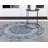 Outdoor Nile Area Rug Aqua Color-2062047346