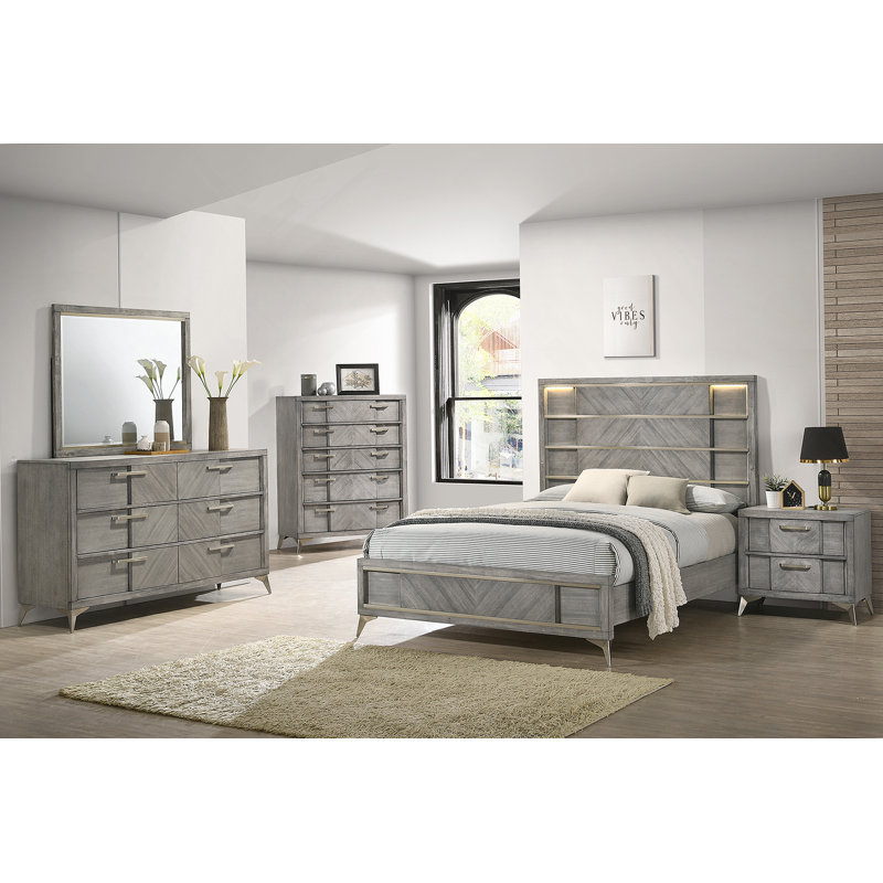 Miroir gris
