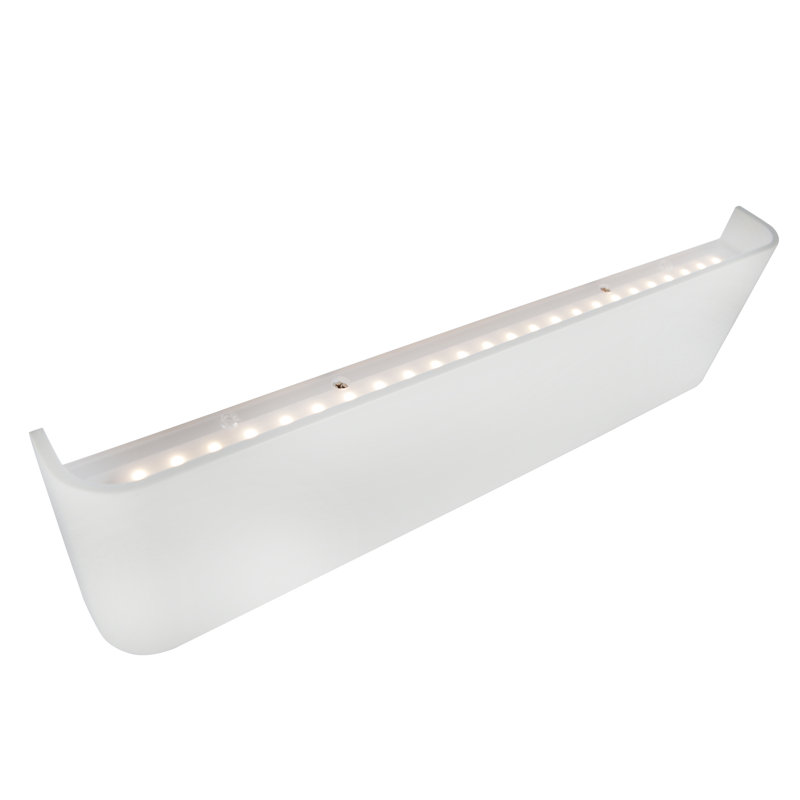 Jazlyn LED Flush Mounted Sconce, White, 24W/440LU
