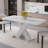Modern Rectangle Dining Table(Only Table)-905197632-905197756