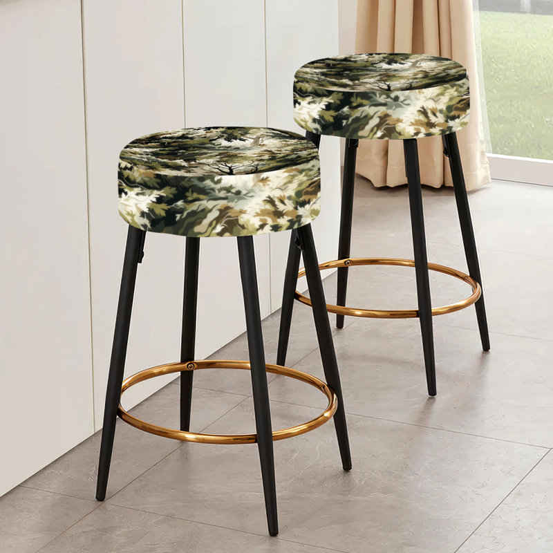 Ensemble de 2 tabourets de bar Wilderness Forest