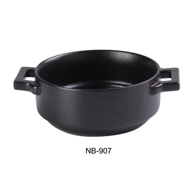 Plaque de cuisson noire Yanco NB-907