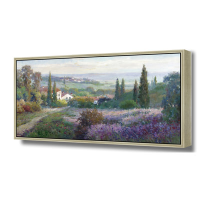 Hillside Lavender Retreat Print