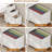 Barbarino Computer Desk With 5 Drawers And Bookshelf Led Lights For Small Spaces-77773647